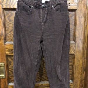 Everlane cheeky straight corduroy pants